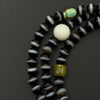 One-Line Medicine Dzi Bead 108 prayer beads(天然一线药师天珠108颗)