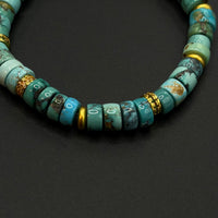 Turquoise Bracelet （原矿绿松石手串）