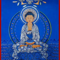 Ga Zangben Blue Tang Buddha Amitayus