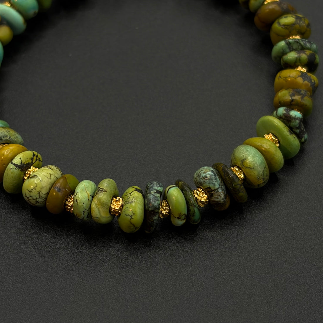 Turquoise Bracelet （原矿绿松石手串）