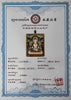 Dainichi Buddha Square Pendant Thangka