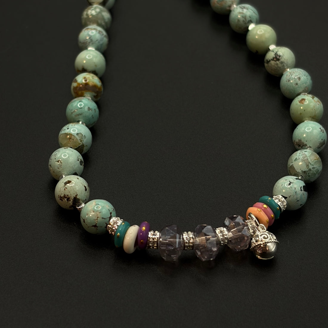 Turquoise Necklace（原矿绿松石项链）