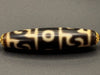 Buddha Heart Dzi Bead, Nine-Eyed Dzi & Three-Eyed Guru Rinpoche Dzi Necklace （佛心达洛＆九眼＆莲师三眼天珠项链）