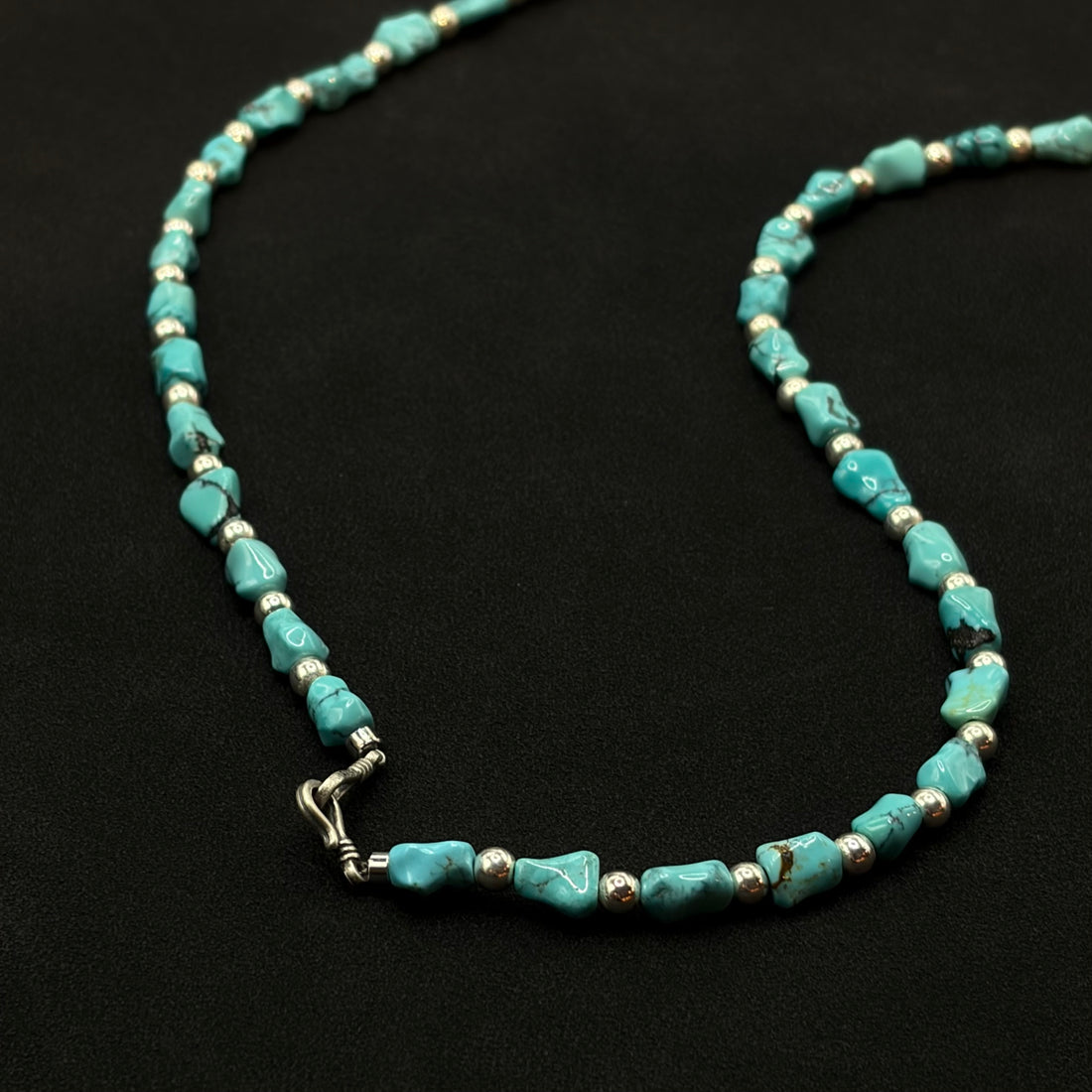 Turquoise Necklace（原矿绿松石项链）
