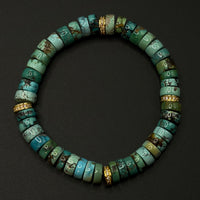 Turquoise Bracelet （原矿绿松石手串）