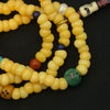 108 Da Chang Beads Bracelet – Handcrafted from Camel Bone （驼骨大肠108颗＆黄财神法眼唐卡）