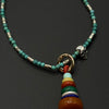 Mani Stone Cairn Turquoise Necklace （玛尼堆原矿绿松石项链）