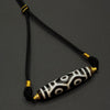 Six-eyed Dzi Bead Necklace (龙六眼天珠项链)