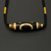 Heaven& Earth Pattern Dzi Bead Necklace（天地天珠）