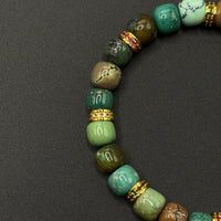 Turquoise Bracelet （原矿绿松石手串）