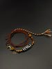 Two-Eyed Dzi Bead (黑白如意二眼天珠项链）