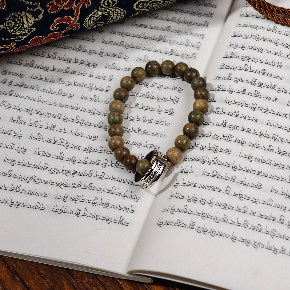 Green Tara Mantra Ring