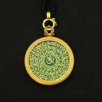 Six-character Mantra Thangka Necklace六字箴言唐卡项链