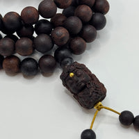 108 Rosewood prayer beads &Green Tara & Lacquer Bead （降真香108颗&绿度母&大漆珠）