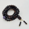 108 Rosewood prayer beads &Green Tara & Lacquer Bead （降真香108颗&绿度母&大漆珠）