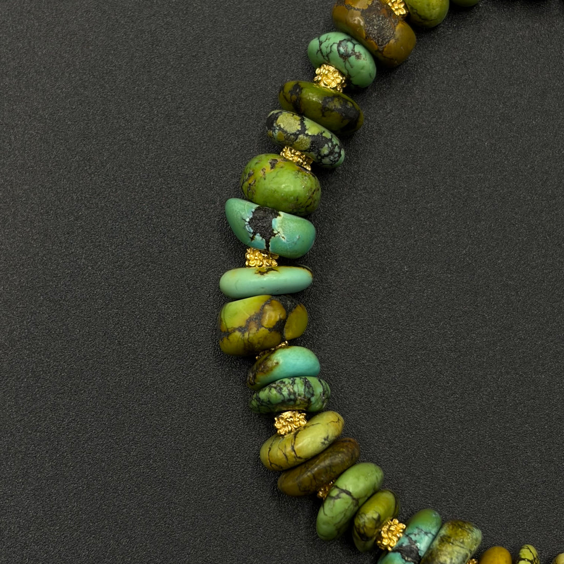 Turquoise Bracelet （原矿绿松石手串）