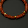 Southred Agate bracelet （瓦西南红药片珠手串）