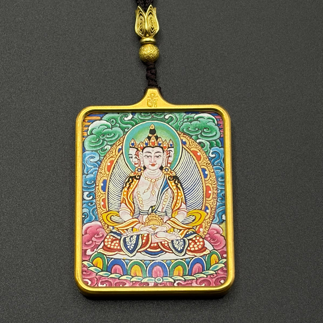 Vairocana Buddha Thangka (大日如来唐卡）