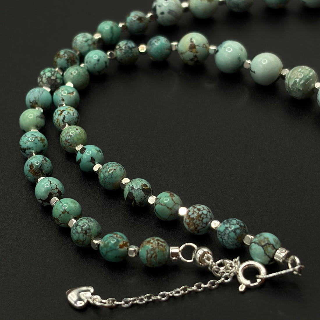 Turquoise Necklace（原矿绿松石项链）