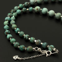 Turquoise Necklace（原矿绿松石项链）