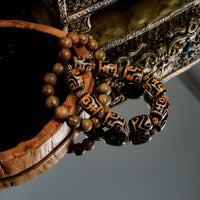 Treasure Vase Dzi Bead Bracelet