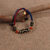 Three-eyed  Dzi bead Bracelet