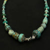 Turquoise Necklace (原矿绿松石项链）