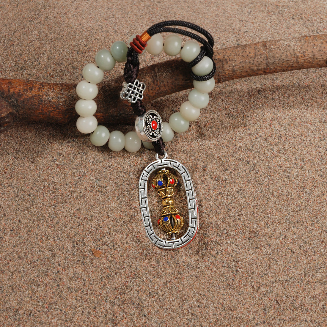 Tibetan silver Vajra（金刚杵）