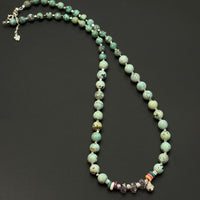 Turquoise Necklace（原矿绿松石项链）