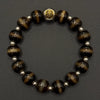 Dzi Bead Bracelet （黑金一线药师天珠手串）