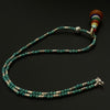 Mani Stone Cairn Turquoise Necklace （玛尼堆原矿绿松石项链）