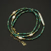 Natural Turquoise & Pearl Bracelet