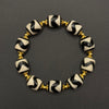 Tiger Tooth Dzi Bead Bracelet（虎牙天珠手串）