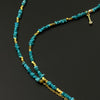 Turquoise Necklace （原矿绿松石随型项链）