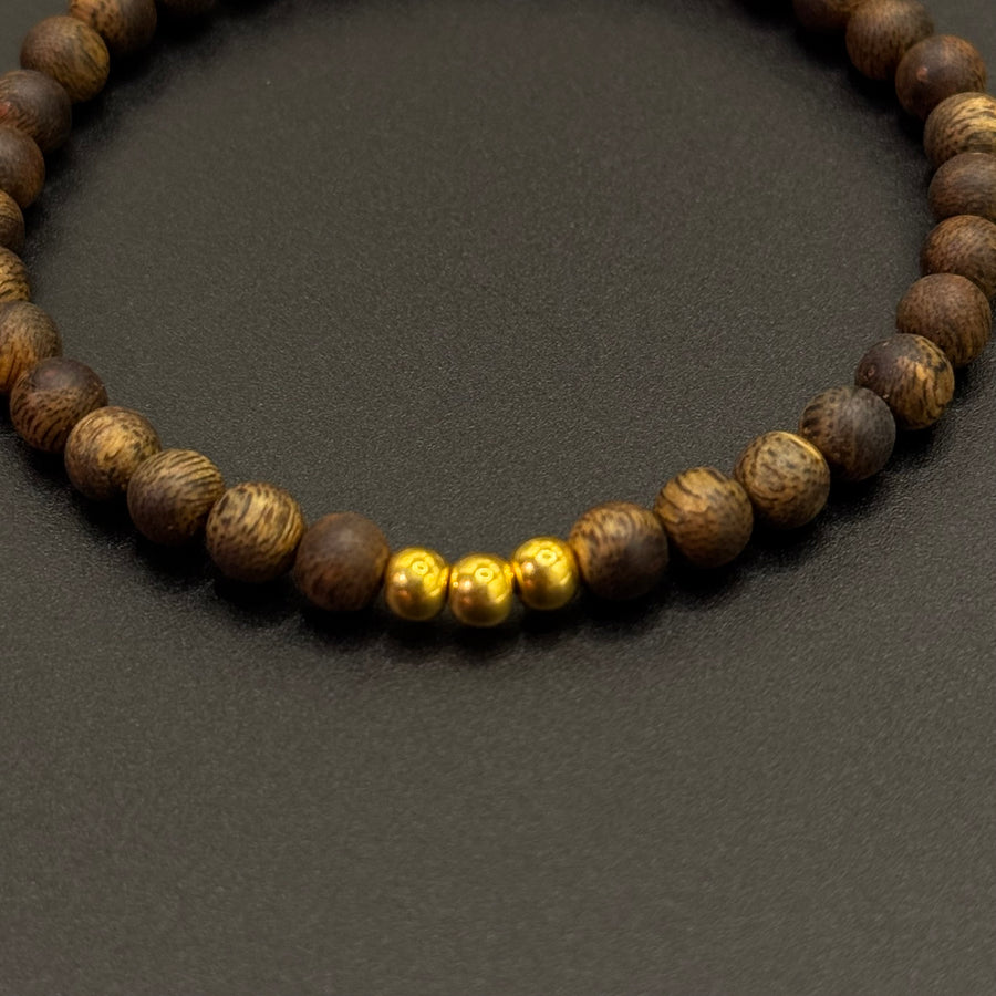 Yingge Lvqi 24K Golden Bead Agarwood