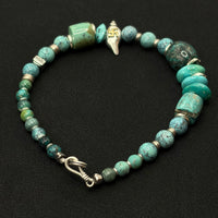 Turquoise Bracelet（原矿绿松石多宝手串）
