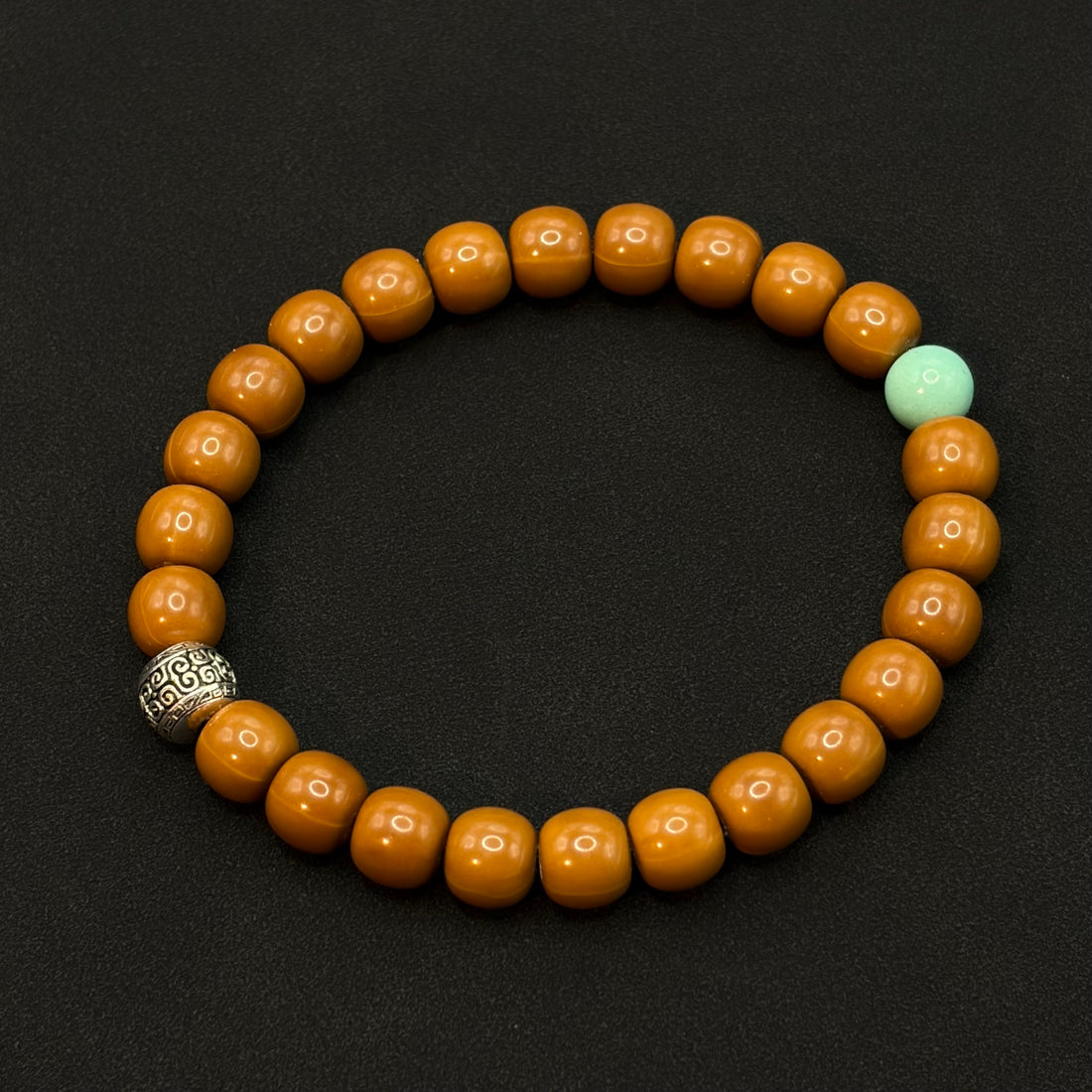 Monkey Head Walnut Bead Bracelet （猴头老型手串）