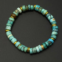 Turquoise Bracelet （原矿绿松石手串）