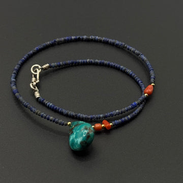 Lapis & Turquoise Bracelet