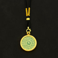 Six-character Mantra Thangka Necklace六字箴言唐卡项链