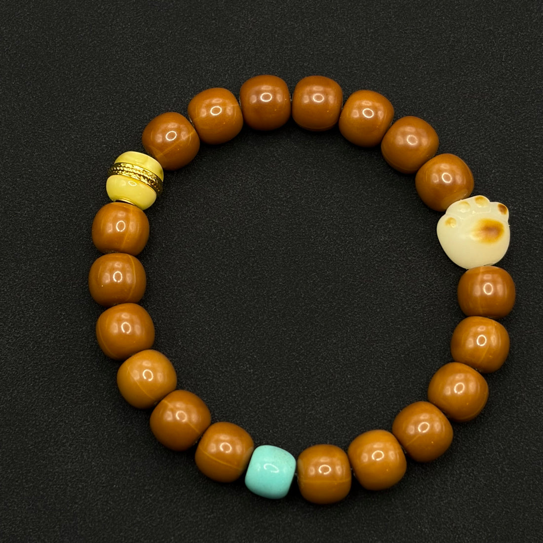 Monkey Head Walnut Bead Bracelet （猴头老型手串）