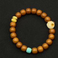 Monkey Head Walnut Bead Bracelet （猴头老型手串）