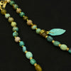 Turquoise Necklace（原矿绿松石枣珠项链）
