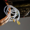 Three Circles  Clear Quartz Bracelet