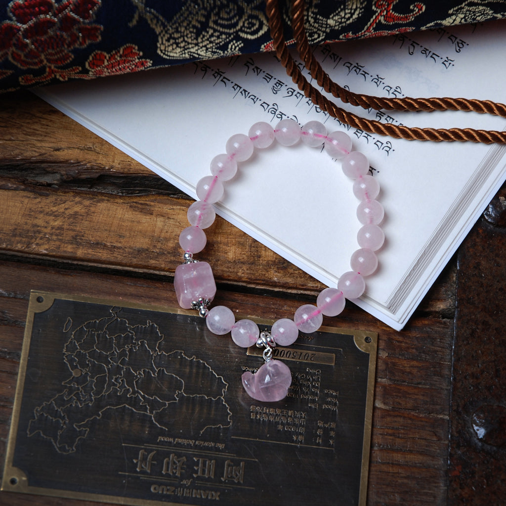 Strawberry Quartz Bracelet