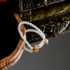 White jade & Rose Quartz bracelet