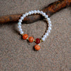 Pearl Pumpkin Bracelet
