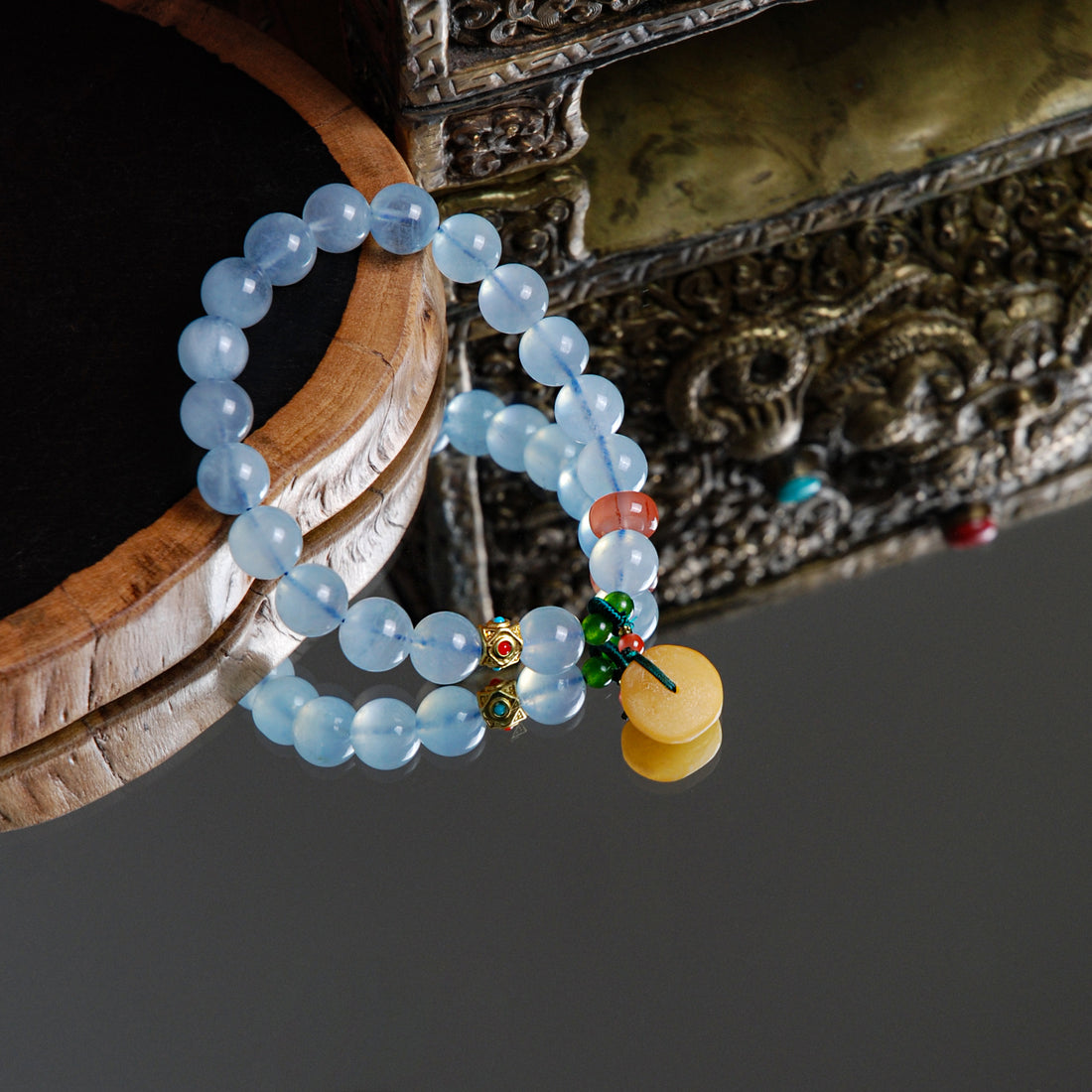 Aquamarine bracelet