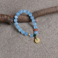 Aquamarine bracelet