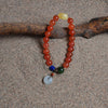 Agate & Amber Bracelet
